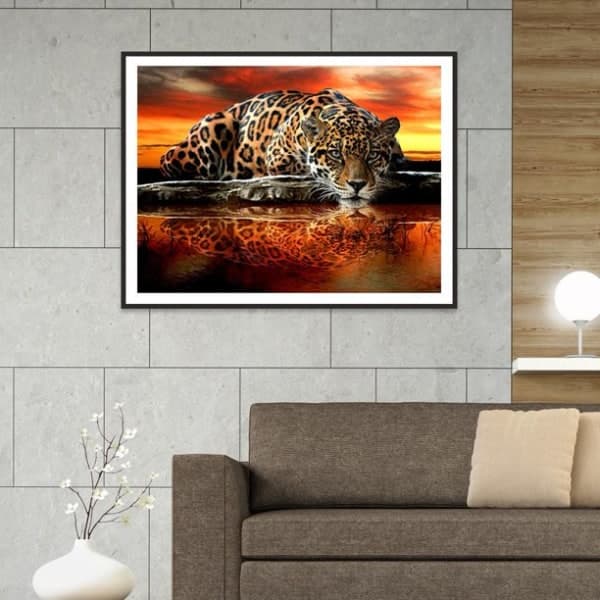 5D DIY Full Drill Square Diamond Painting Animal Cross Stitch