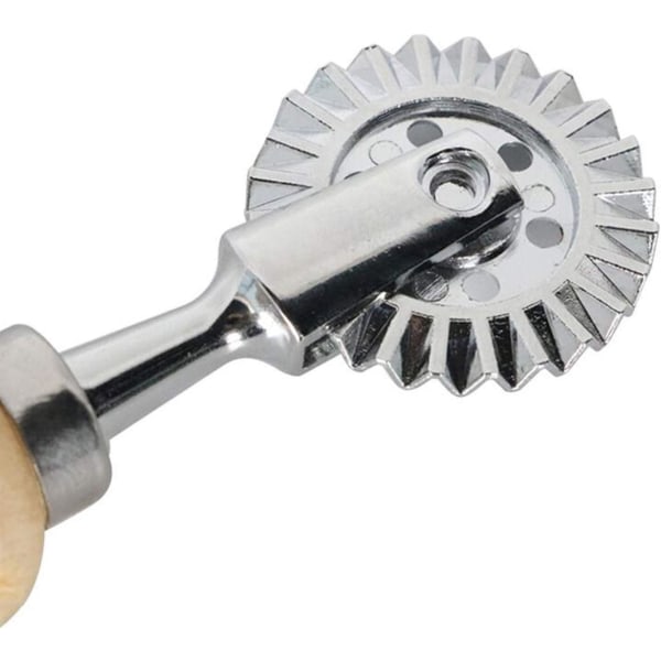 FicyvlroMold med trähandtag och räfflad kant (5-pack)