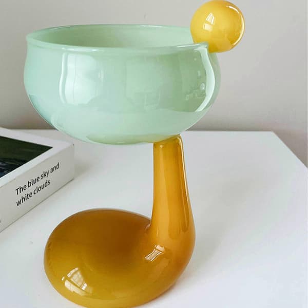 Søde Andefod Dessertkopper Iskopper Høje Glas Müsliskåle Cocktailglas