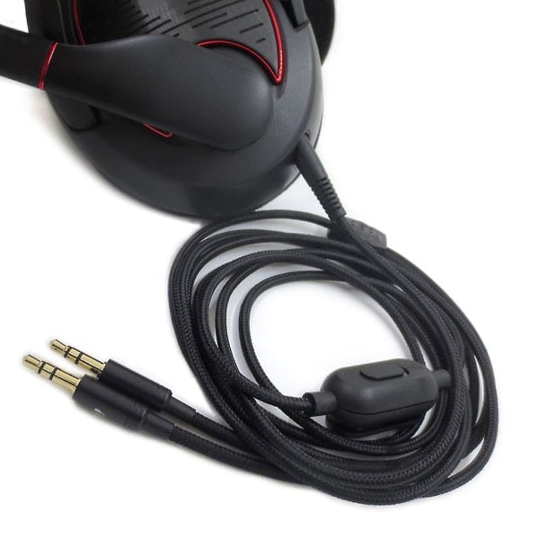 Hodetelefonkabel for Sennheiser- G4me One Game Zero Gsp350 500 600 Double plug version