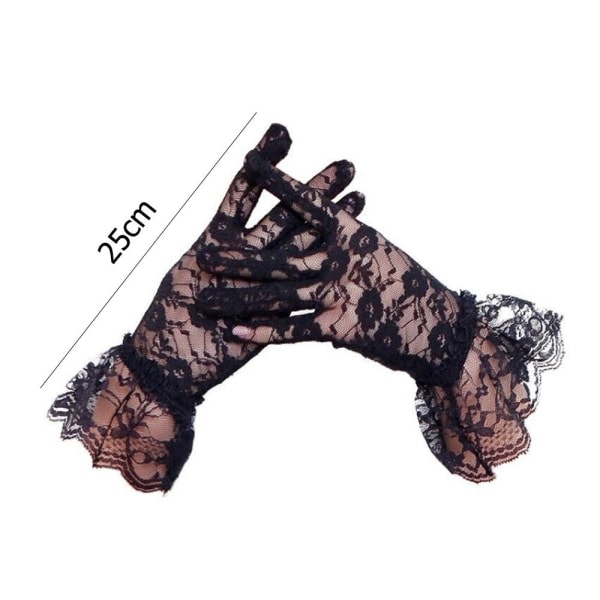 Party Dressy Gloves Blondehansker khaki