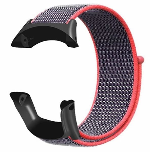 Nylonarmbånd til Sunnto Ambit3/Ambit3 Peak - Skjellhvit Lys rosa Suunto Ambit 3 Light pink
