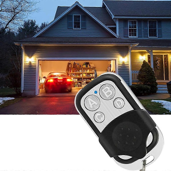 2-pack Kopieringsfjärrkontroll, 433 MHz Garagedörröppnare, Fjärrkontrollskopiering