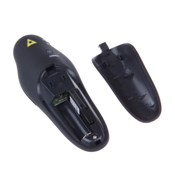 Laserpointer - Trådløs - PowerPoint fjernbetjening - 4 knapper - 2.4GHz - Rød