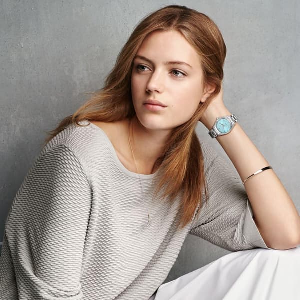 Dame Quartz Armbåndsure Dame Piger Vandtæt Rustfrit Stål Analog Ur