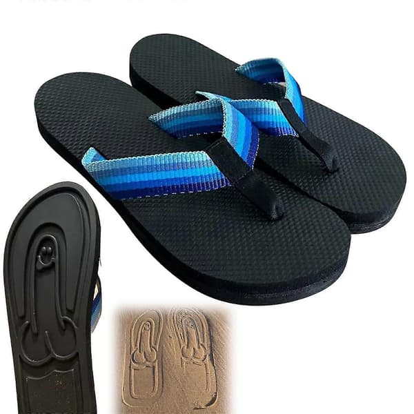 Dolda Flipflops, Dolda Penn-Flipflops Roligt Tryck Flipflops för Kvinnor Män, Strandflipflops Som Lämnar Tryck Design 40
