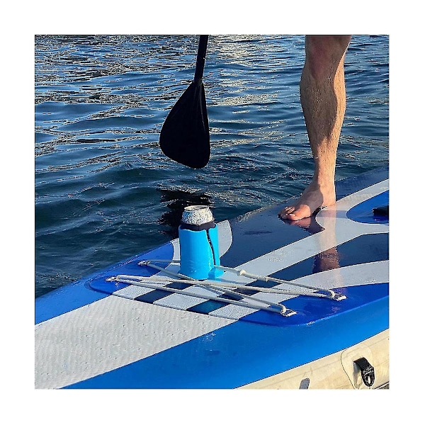 2 stk. Paddleboard Drikkeholder, Kajak Drikkeholder, Sup Paddleboard Kopholder, Drikkeholder med Reb til Udendørs C