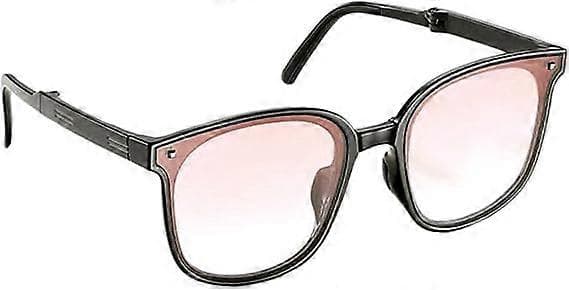 Coola Solglasögon Utomhusbruk Stora Överdimensionerade Trendiga Solglasögon Hipsters (Rosa, Polariserade Glas)