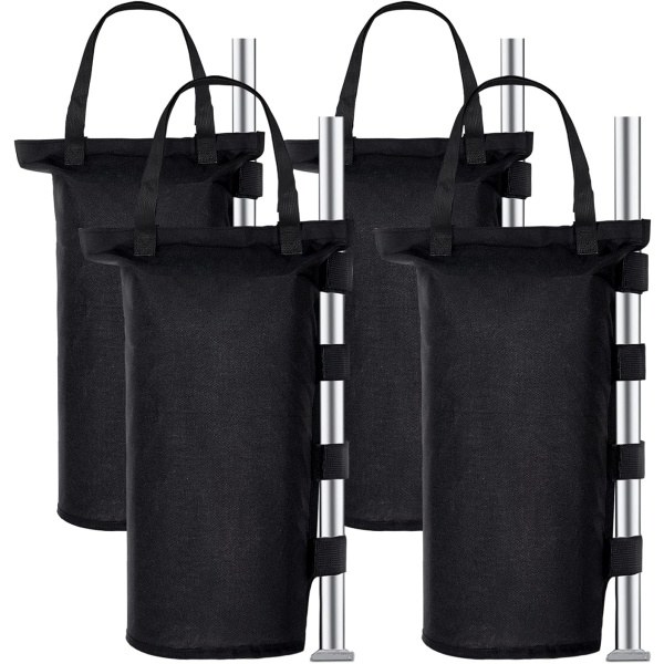 4 st Industriella Gazebo Vikter 1680D, Gazebo Set, PVC Inner Linin