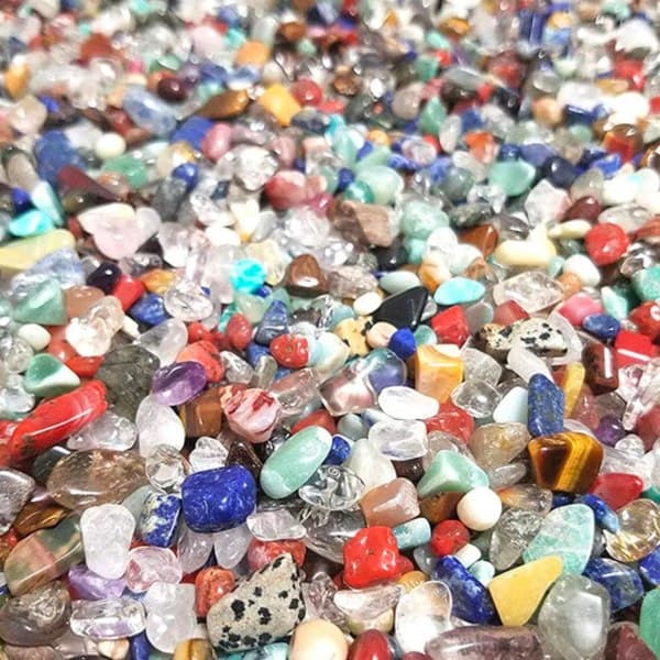 Blandede krystaller - 100 g multicolour