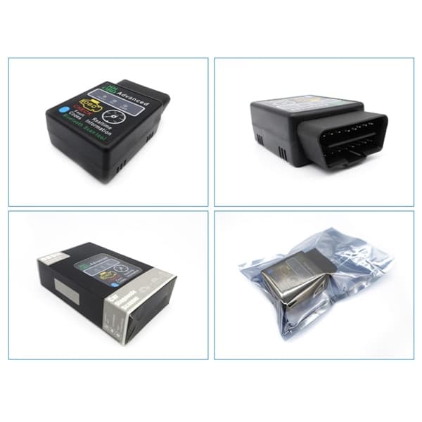 OBD2 Bluetooth-kompatibel diagnostisk skanner koderleser bil auto Odb2 OBD II diagnostisk skannerverktøy for sjekk motor