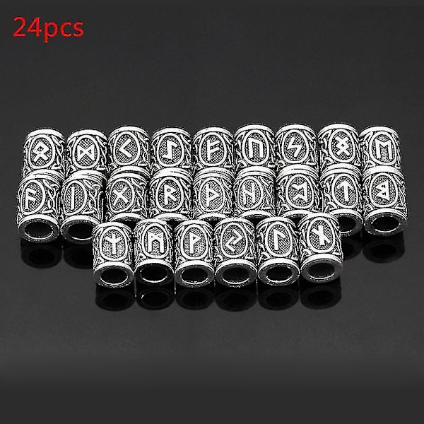 24 kpl viikinkiriimu parta länsirannikon paracord hiukset parta DIY korujen valmistukseen