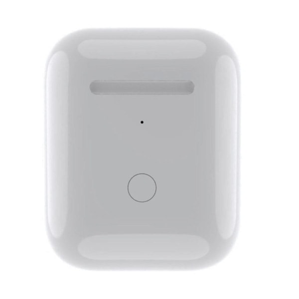 Trådløs erstatningsdeksel for Airpods 1 2 deksel for AirPod 1/2 generasjon, støtter Bluetooth-paring