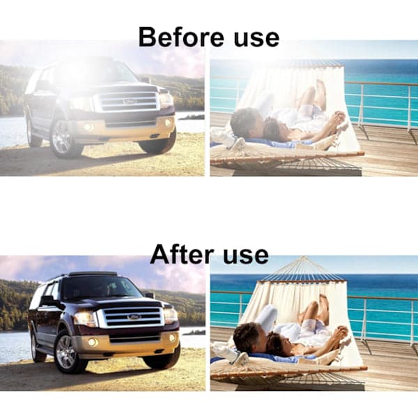 4-pack, Clip-on Polariserande Solglasögon, Över-Knäglasögon för Män Kvinnor