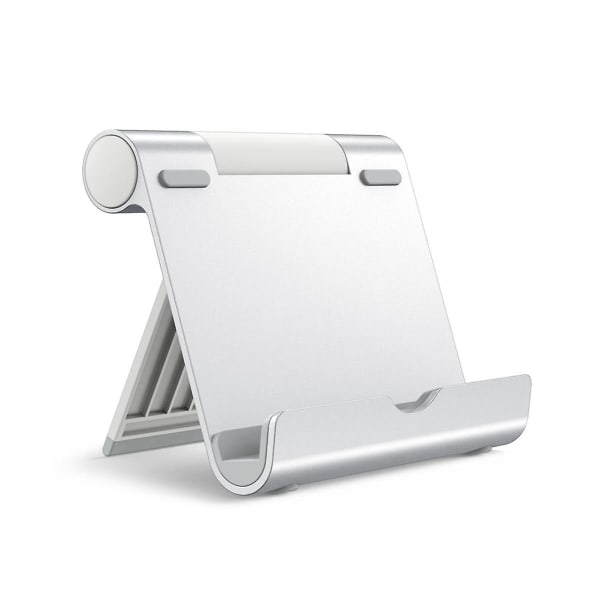 Bærbar skrivebordsmobiltelefonholderstativ for alle telefoner og blokker Justerbar bordcelle for skrivebordsnettbrett