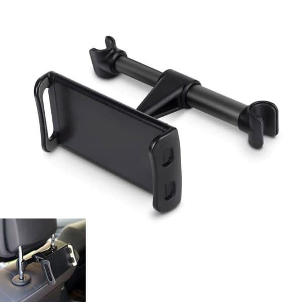 Bil Tablet Holder. Bil Telefon Holder til Nakkestøtte med Universal 360° Rotation til Tablets