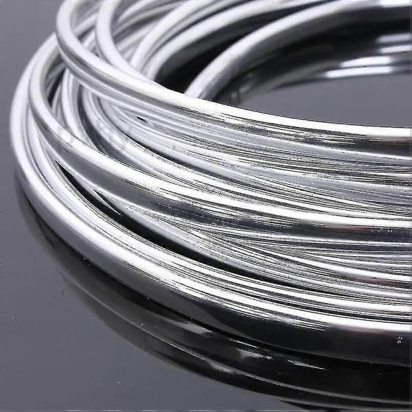 6m Bil Dörr Krom List Trim Kant Repskydd Skyddsremsa Rulle Krom Styling List Trim Silver 6m