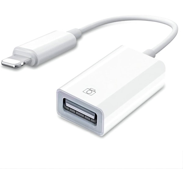 Lightning till USB -kameraadapter för iPhone