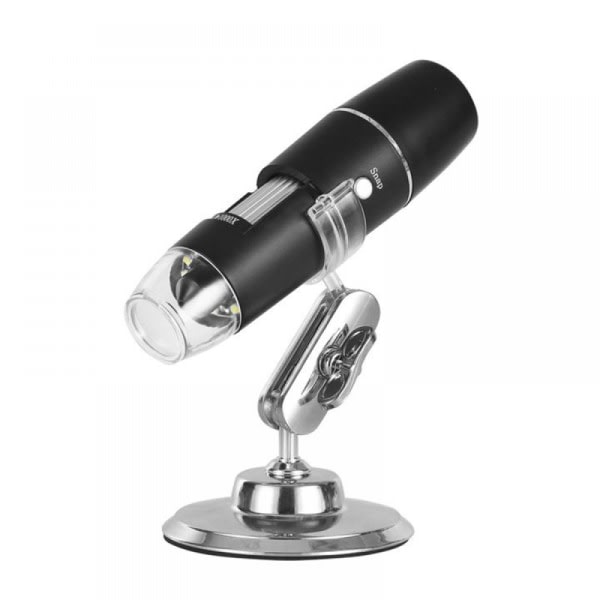 50x-1000x Förstoring Endoskop Wifi USB Hd Digitalt Mikroskop med LED-ljus/hållare, Lämplig för Iphone, Ipad, Smartphone, Surfplatta