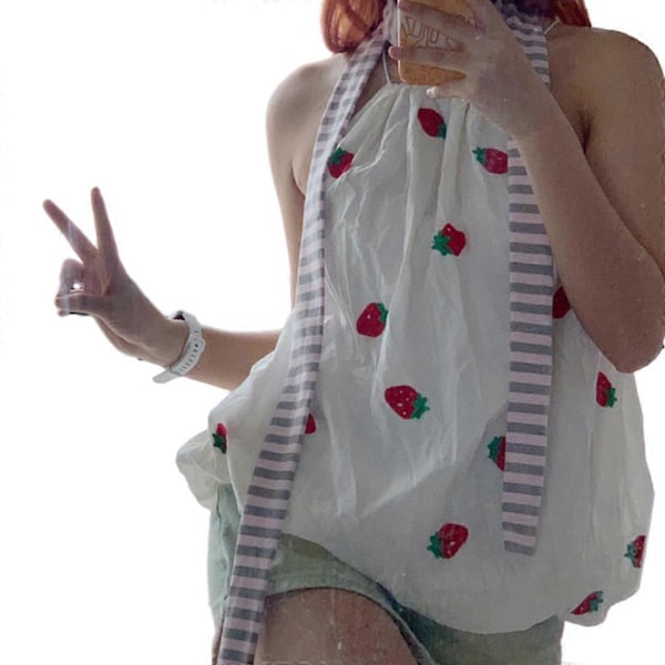 Dam Vår Sommar Randigt Mönster Scarfs Tunn Halsduk Y2k Stil Färgglad Tunn Stickad Nackskydd Lättvikt Pink gray
