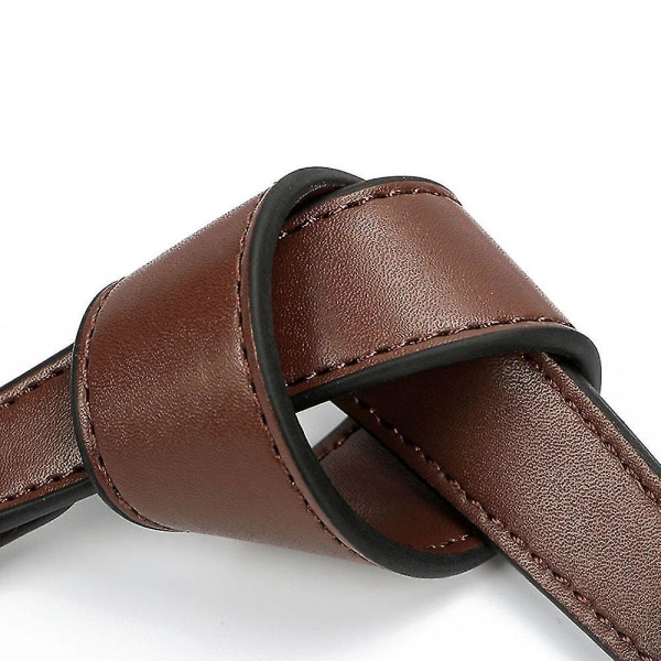 Rem i äkta läder Handväskor Handtag för handväska Kort väskrem, handrem i äkta läder, nötskinn i armhålan för att bära kort stil-kaffe
