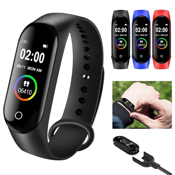 Smart Watch Fitness Tracker Pink