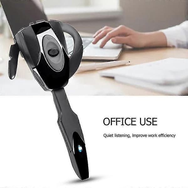 Ex-01 Bluetooth-kompatible 5.0 Øretelefoner Ørekrog Sport Håndfrit Headset Til Smartphone Q