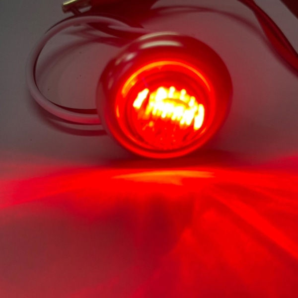 Sternlys Enkelt å Installere Høy Lysstyrke Vanntett 12v LED Sidemarkørlampe For Tilhenger Green