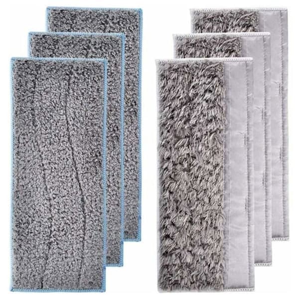 Vaskbare moppepuder - YYV - iRobot Braava Jet M6 - 6 stk. - 3 våde - 3 tørre