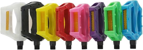 1 Par Resin Børnecykelpedaler 9/16\" med Reflekser