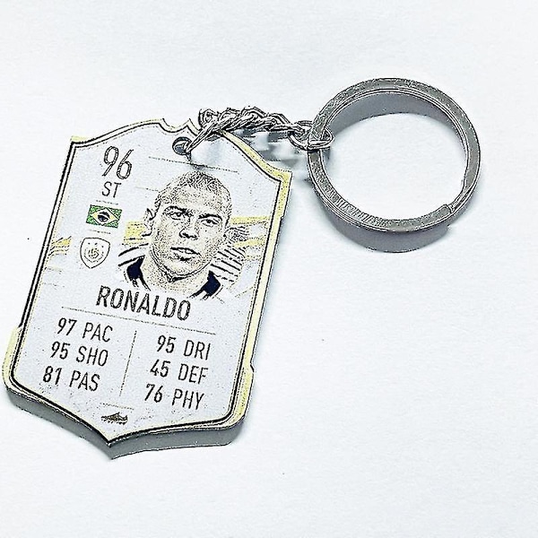 Jalkapallojoukkueen avaimenperä MM-kisat akryyliriipus keychain salah 97