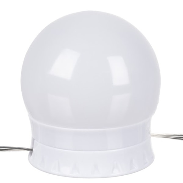 LED-lampor för sminkbord - Fäst runt spegel - Makeup Vit