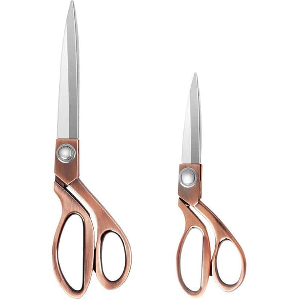 Profesjonell sysaks 20/26 cm - Rustfritt stål for stoff, lær - For syersker og kunstnere