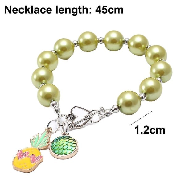 12mm Perle Armbånd til Børn - Julegave til Piger - 26 (Stil 6)