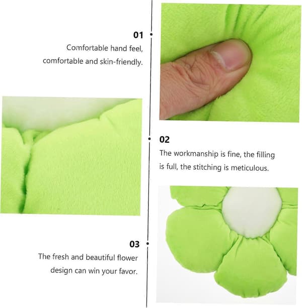Blomkudde för barn, golvsittdyna, lila blomkudde, blomgolvkudde, golvkuddar för sittande (30*30cm)