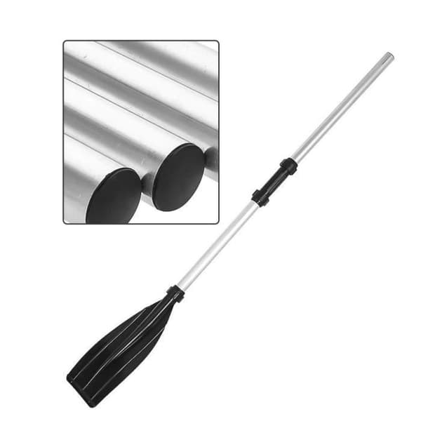 Fdit Kajakpaddlar - 2 delar - Aluminiumlegering - Ribbat blad - Avtagbara och lätta