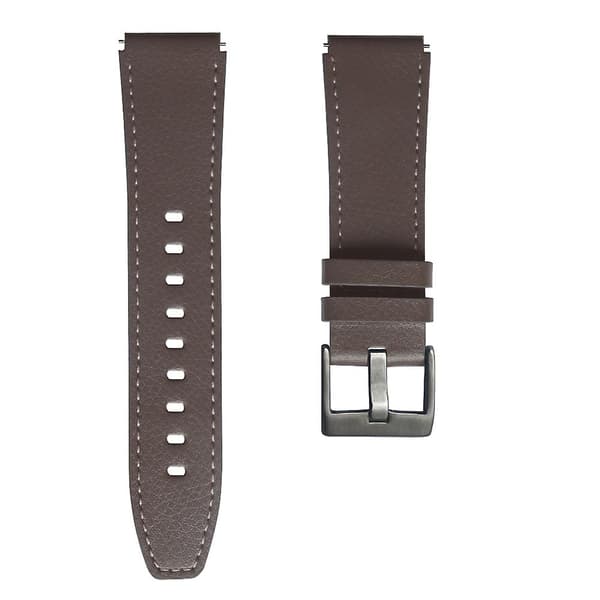 Lærreim til Huawei Watch GT2 Pro Grey