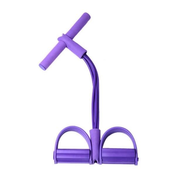 Modstandsbånd - Elastisk romaskine - 4 fortykkede rør - 120 cm - Fitness