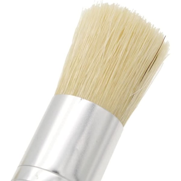 Set, puhtaat luonnolliset harjakset Tee itse Art Crafts Paint Brush