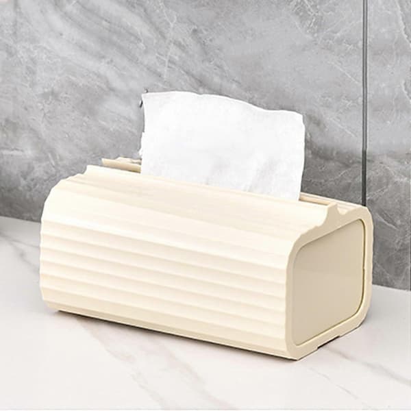 Väggmonterad Lyxig Tissue Box Hållare, Tissue Dispenser för Badrum