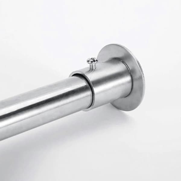 Klesskapstangflensholder i rustfritt stål for rør (16mm/19mm/22mm/25mm/32mm) 22mm