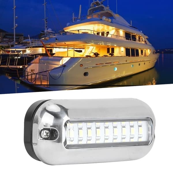27 LED'er 3.6W IP68 Vandtæt Undervands Fiskelys Båd Hæklys