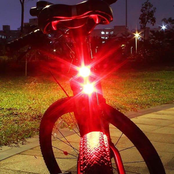 Bicycle Bicycle Bicycle 2 LED Baklykta Blinkande Röd (Röd)