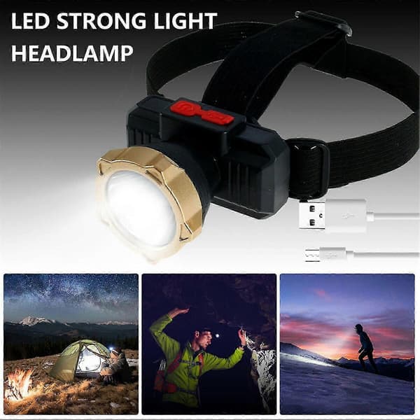 Pandelampe Energibesparende Udendørs LED Pandelommelygte Til Camping