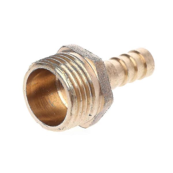 Messing han/hun gevind 1/2\" Bsp til 8 mm Barb Slangekobling Konnektor Pagode Samling Inner wire