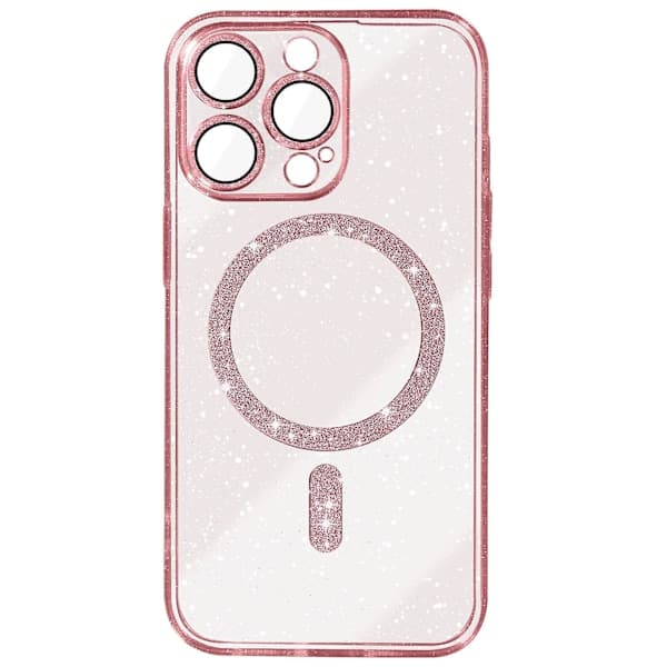 Skal för iPhone 15 Pro MagSafe Glitter