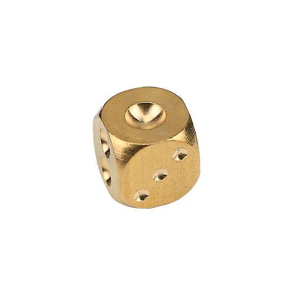 2 cm ren kobber terning gave kreativ farve Mahjong sving metal håndlavet messing kvæg hånd legetøj lille håndtag stykke