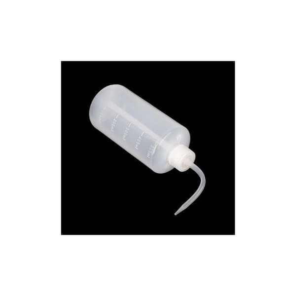 2-pack 500 ml klämflaskor i plast med smal öppning i LDPE, klämvattenflaska, 500 ml