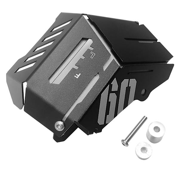Vannkjølereservoar Tankbeskytter for Yamaha Mt-09 Mt09 Fz-09 Fz09 Svart Gray Length 27cm