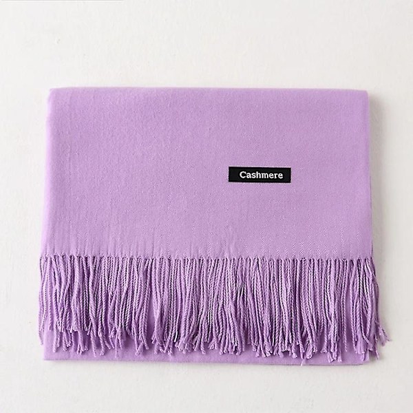 Lila Viskossjal Purple